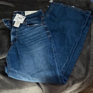 American Eagle Outfitters Women's Blue Flare Jeans size 0